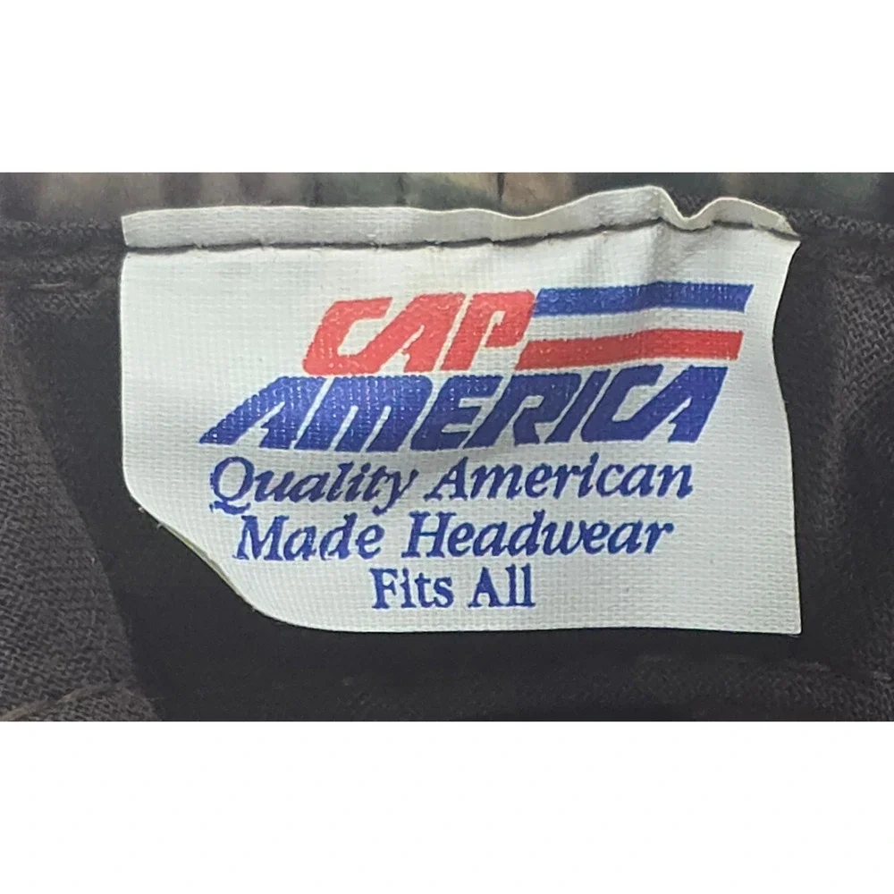 Cap‎ America Camouflage USA Made Stamped Snapback Baseball Cap Hat